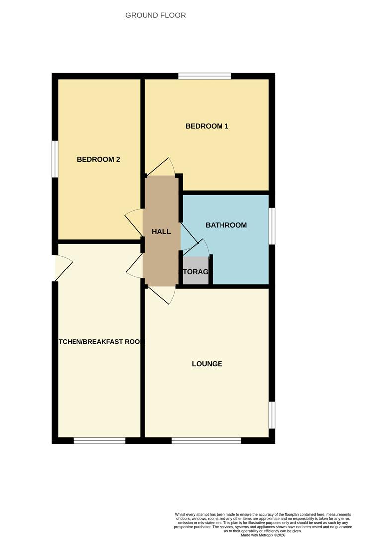7, Brownhill Road, Stoke-On-Trent floorplan