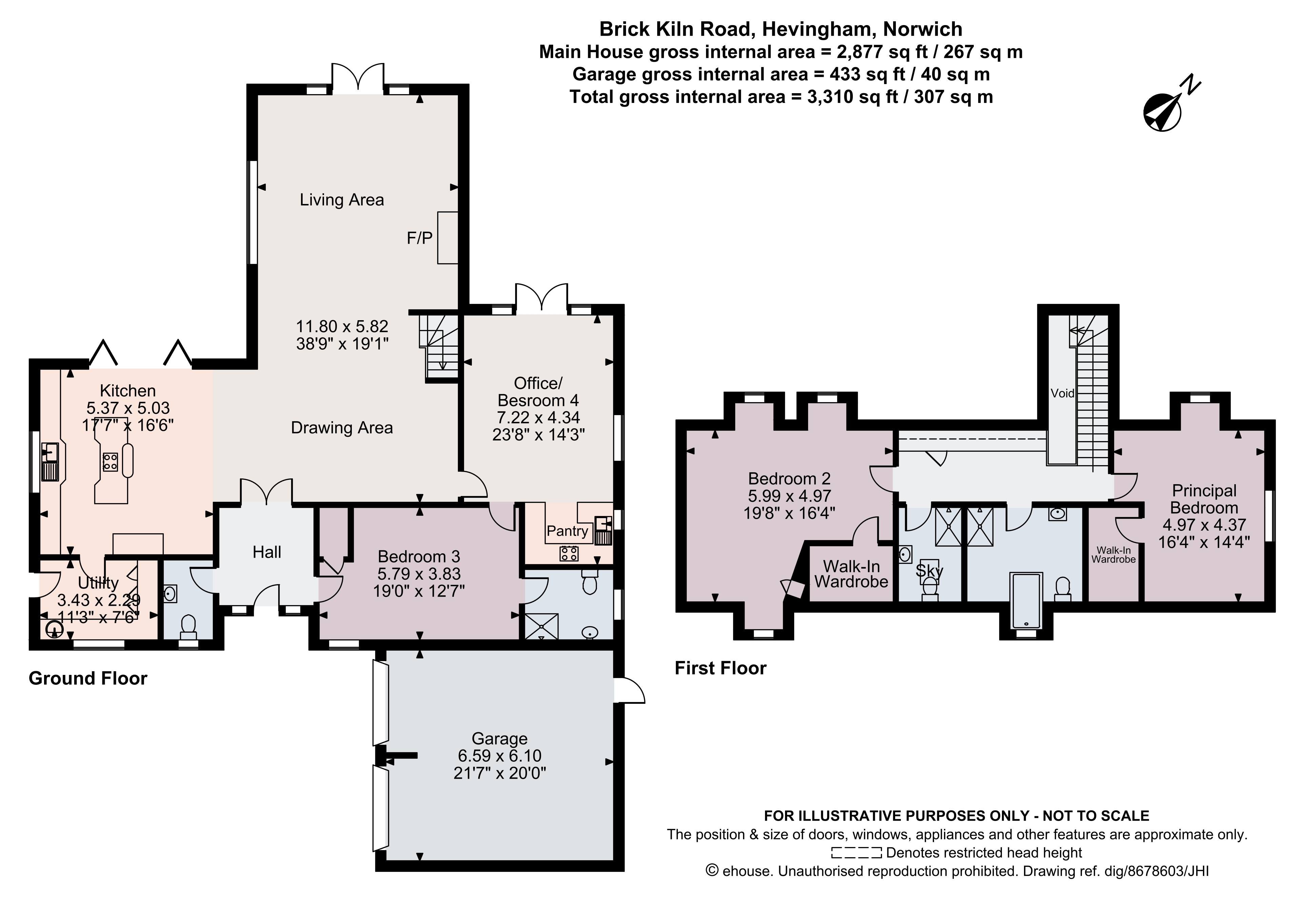 42, Brick Kiln Road, Norwich floorplan