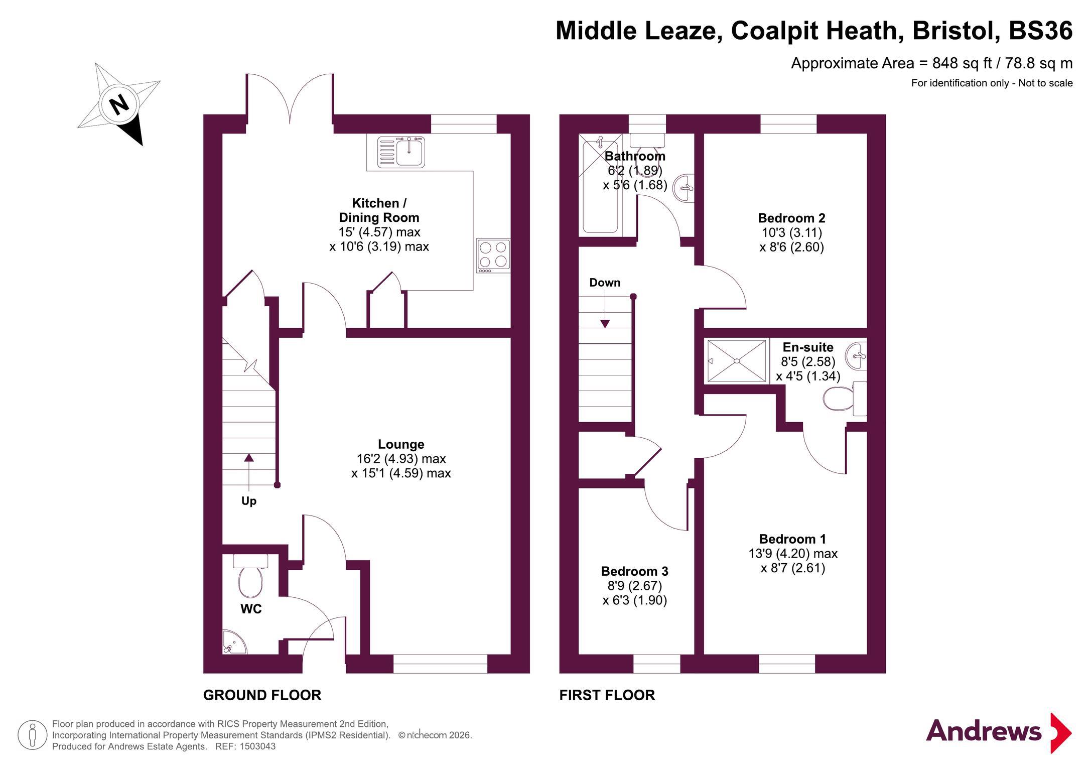 8, Middle Leaze, Bristol floorplan