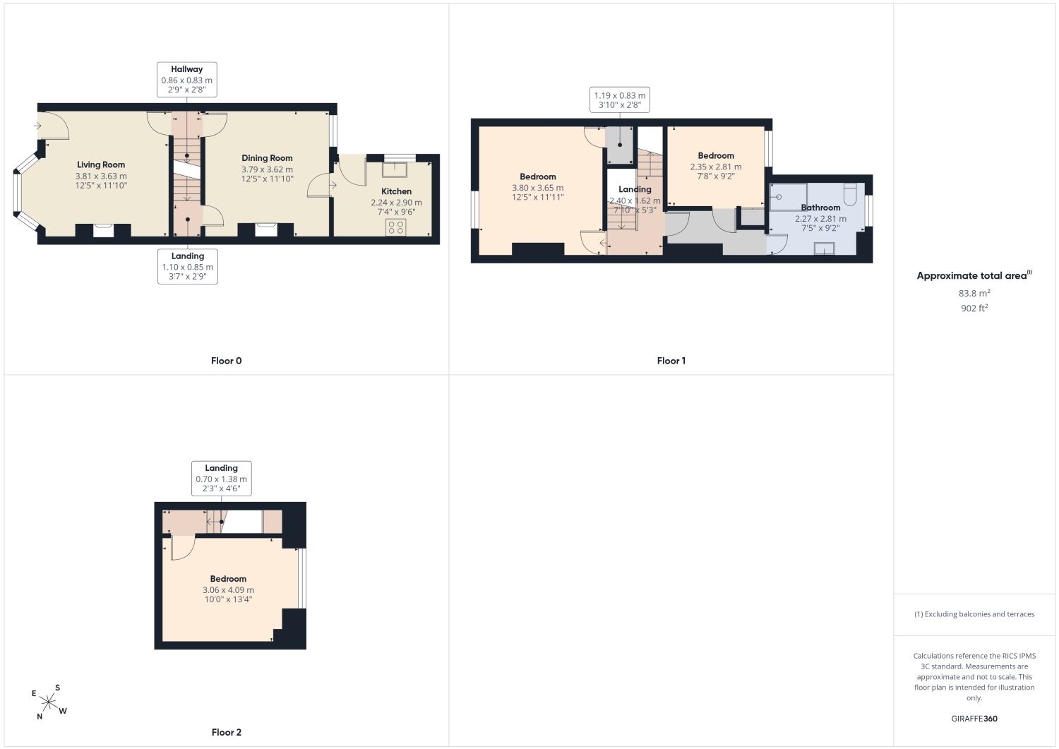 2, Binfield Road, Sheffield floorplan