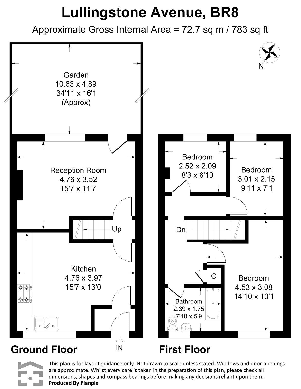 154, Lullingstone Avenue, Kent floorplan
