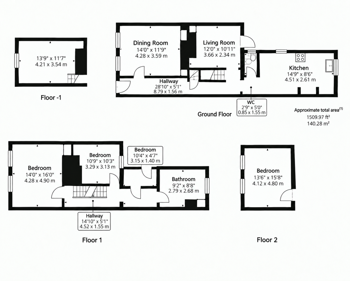Mansion Row, Kent floorplan