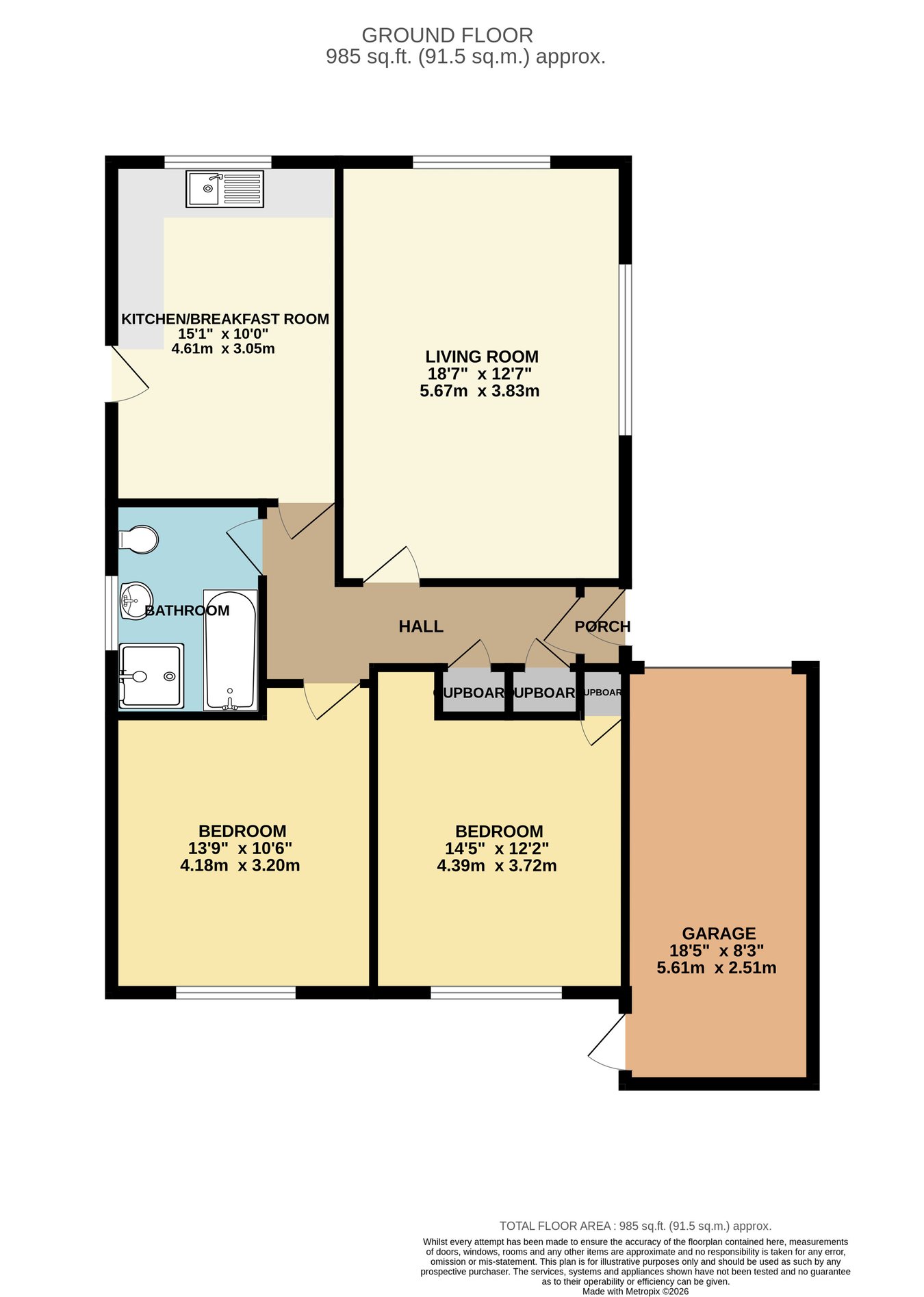 10, Highwoods Avenue, Bexhill-on-Sea floorplan