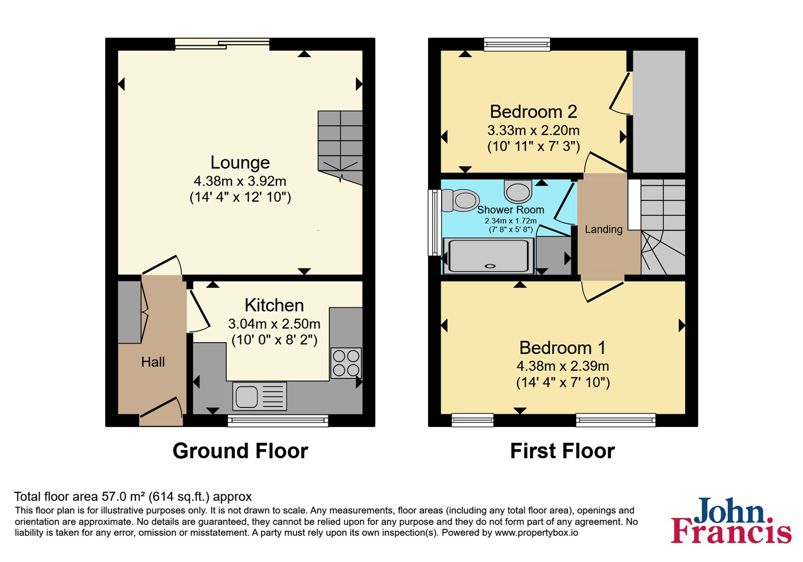 23A,, Rhodfa Brynrhos, Ammanford floorplan