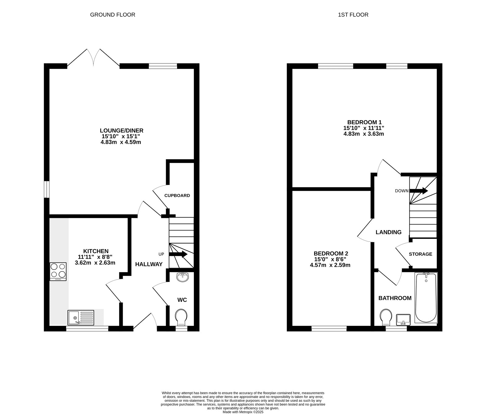 Constable Vale - Plot 34 New^, 5b, Sails Way, Ipswich floorplan