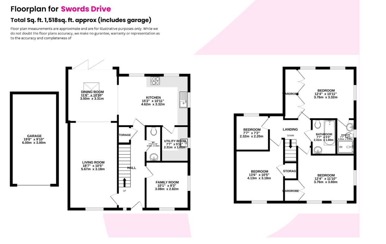 15, Swords Drive, Crowthorne floorplan
