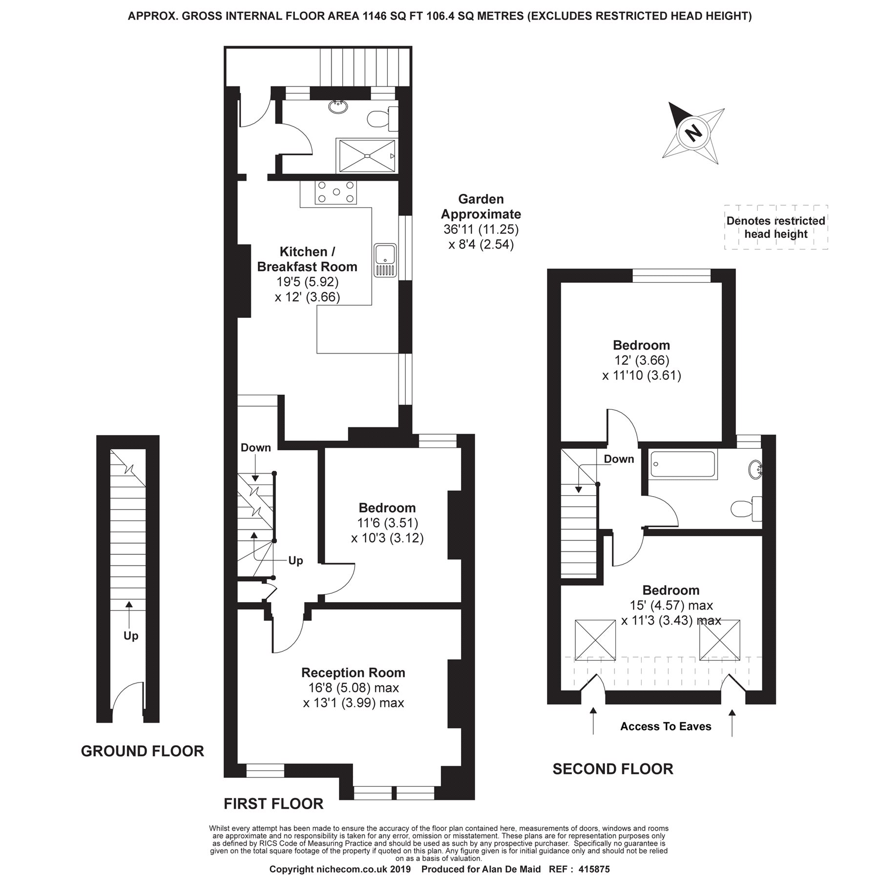 3 Bedrooms Maisonette for sale in Morgan Road, Bromley BR1