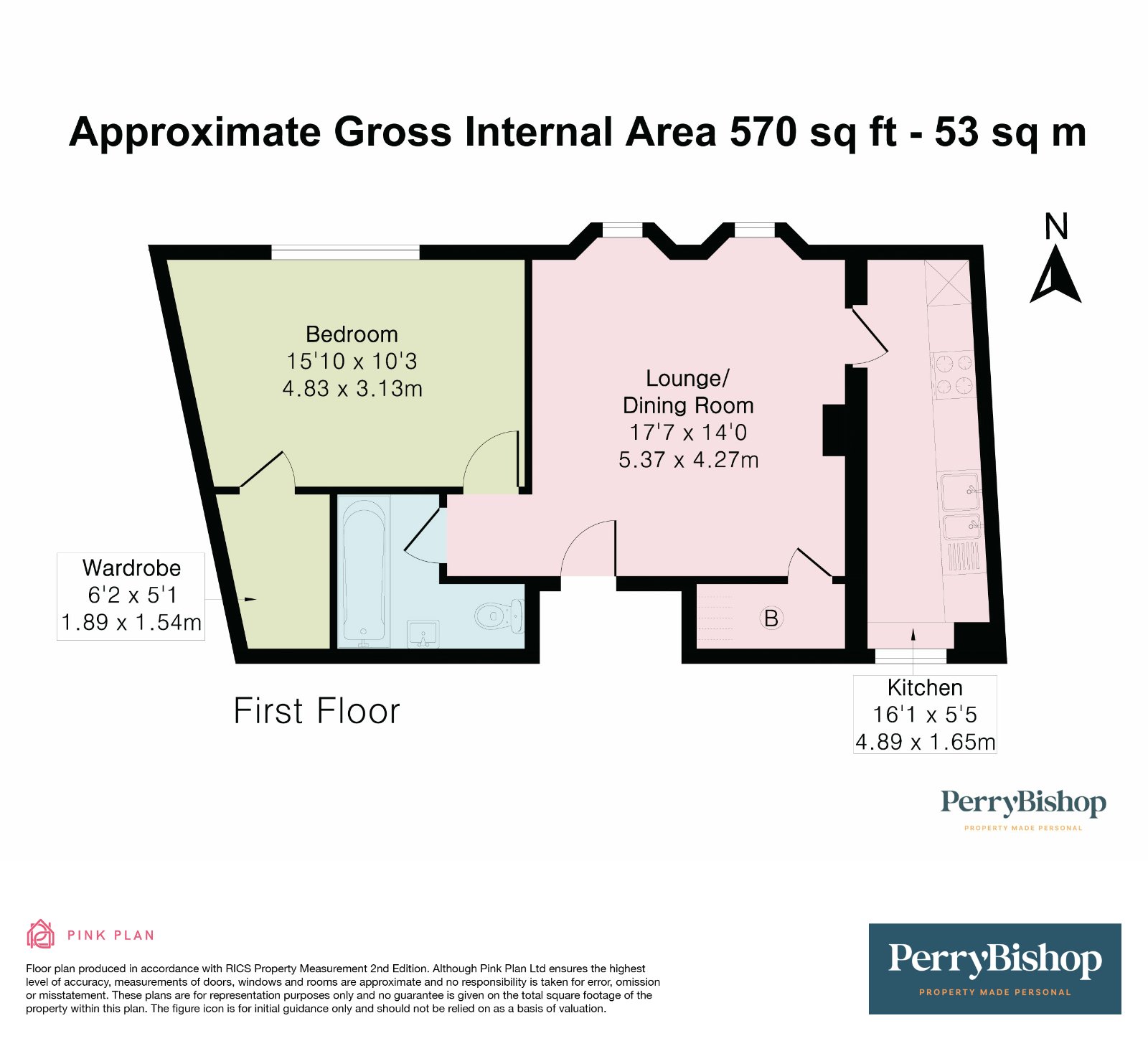 Flat 2,, 61a, Long Street, Gloucestershire floorplan