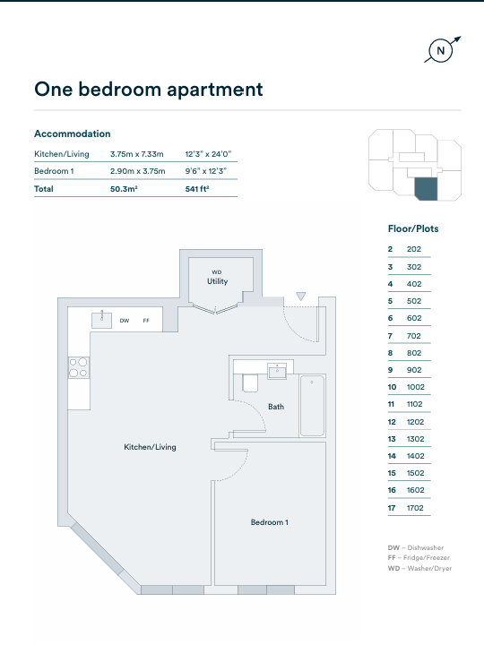 202, Dantzic Street, Manchester floorplan