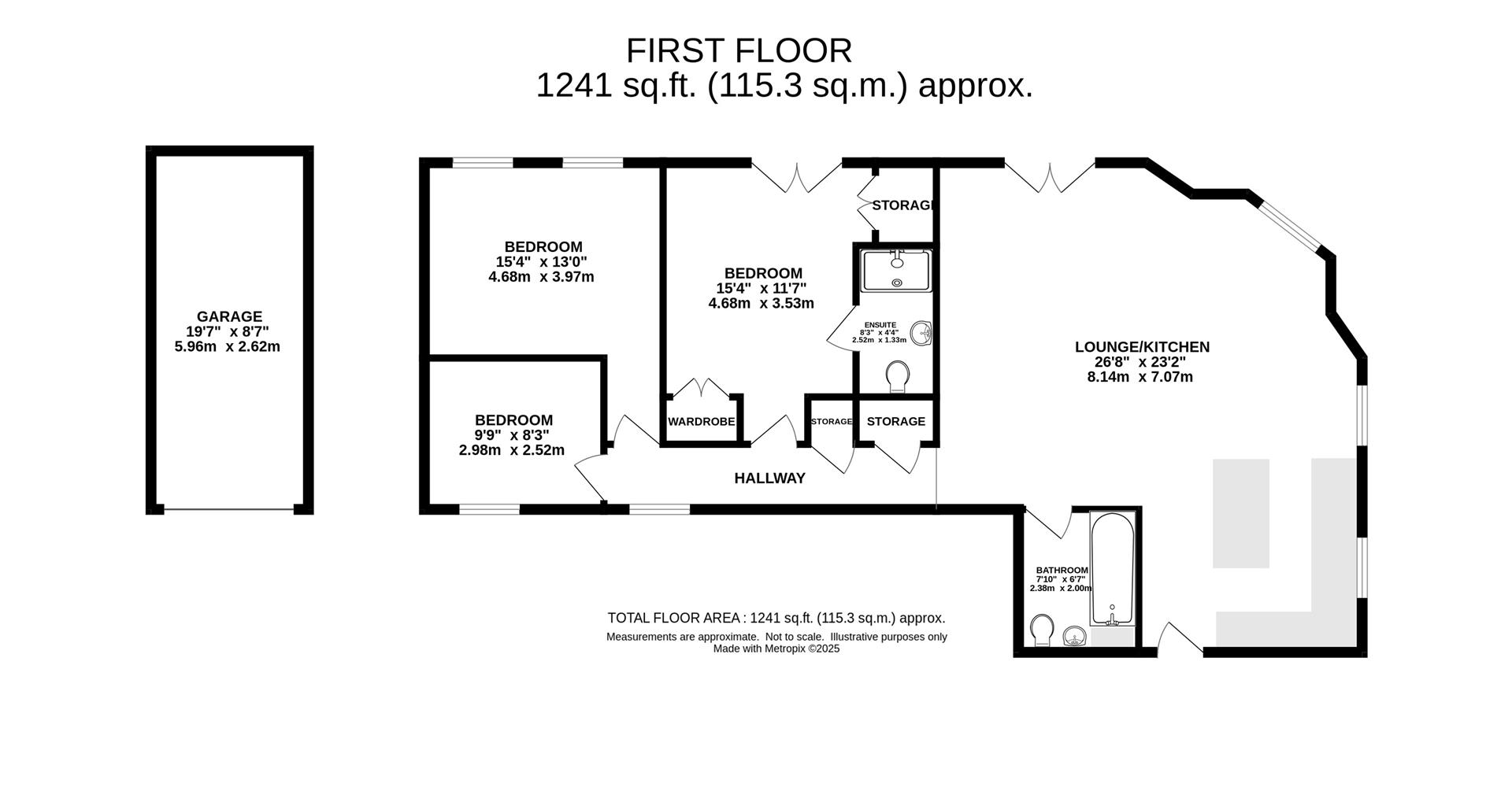 66, Vaughan Williams Way, Brentwood floorplan