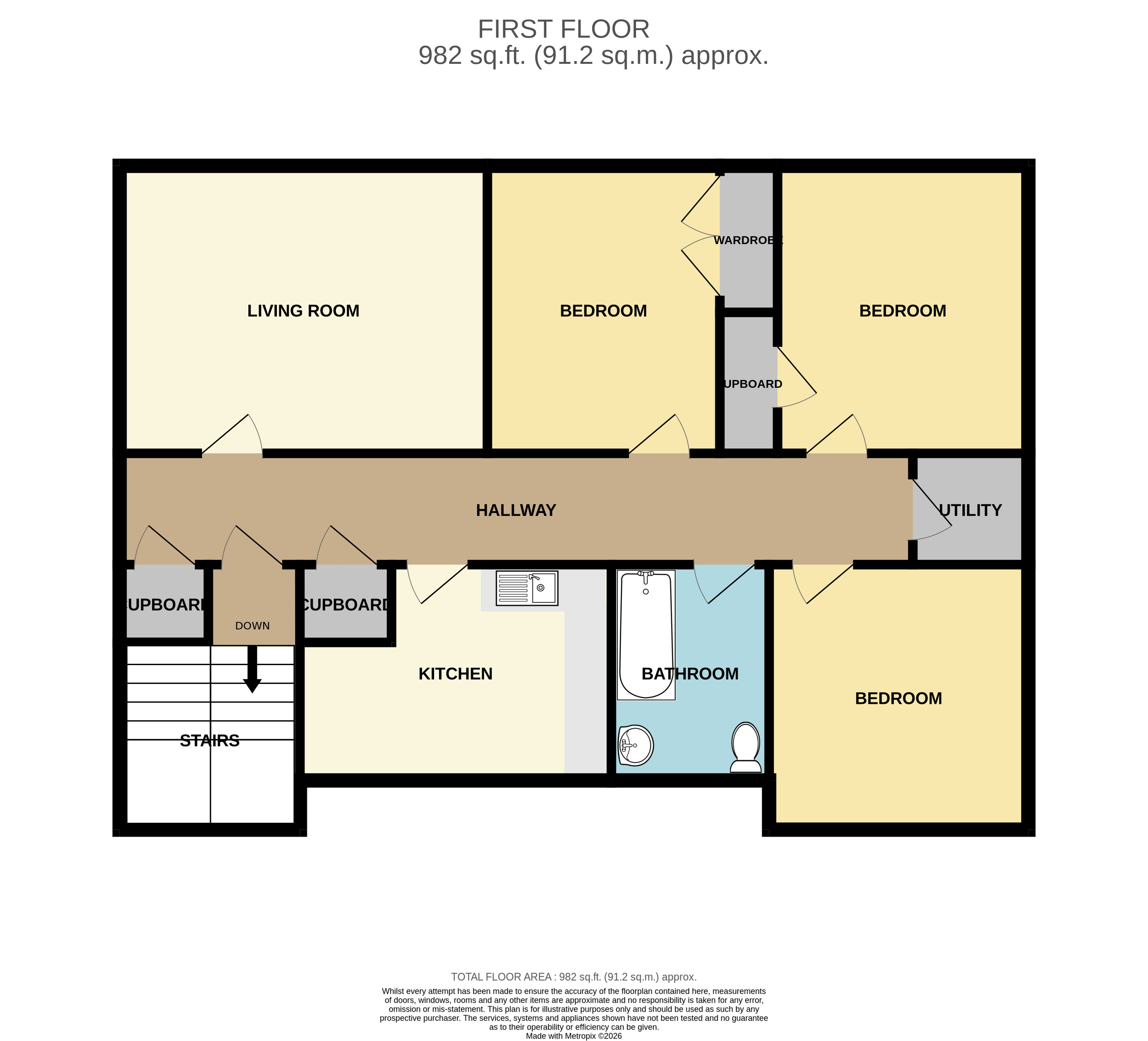 9, Latch Road, Brechin floorplan