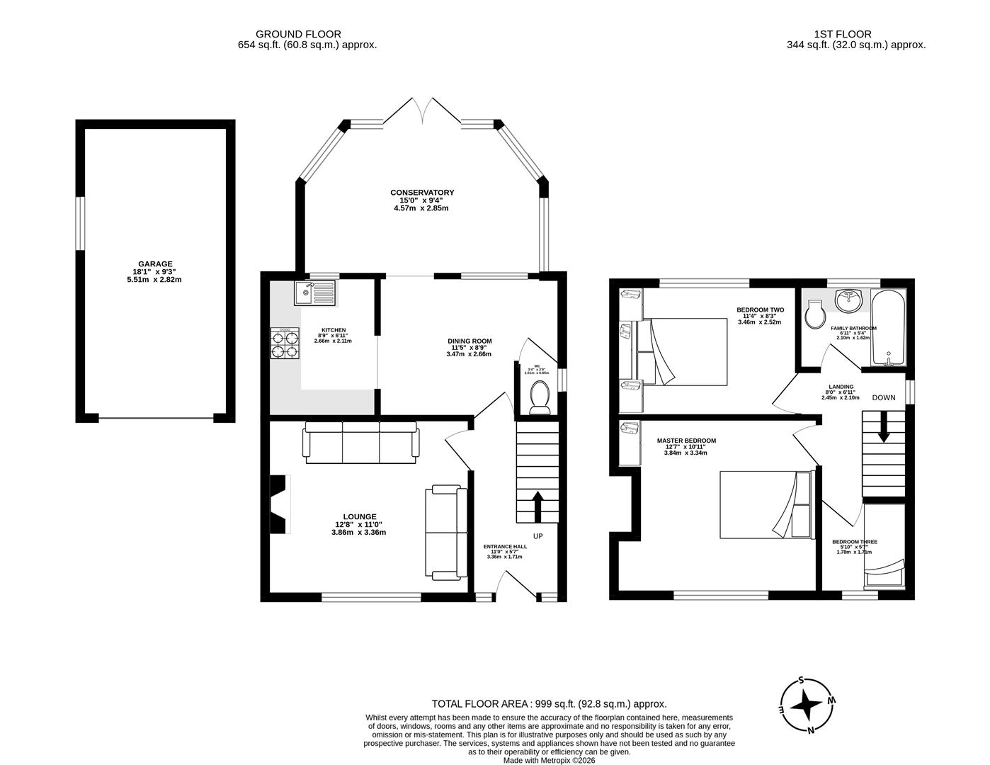 10, Stevenson Avenue, Leyland floorplan