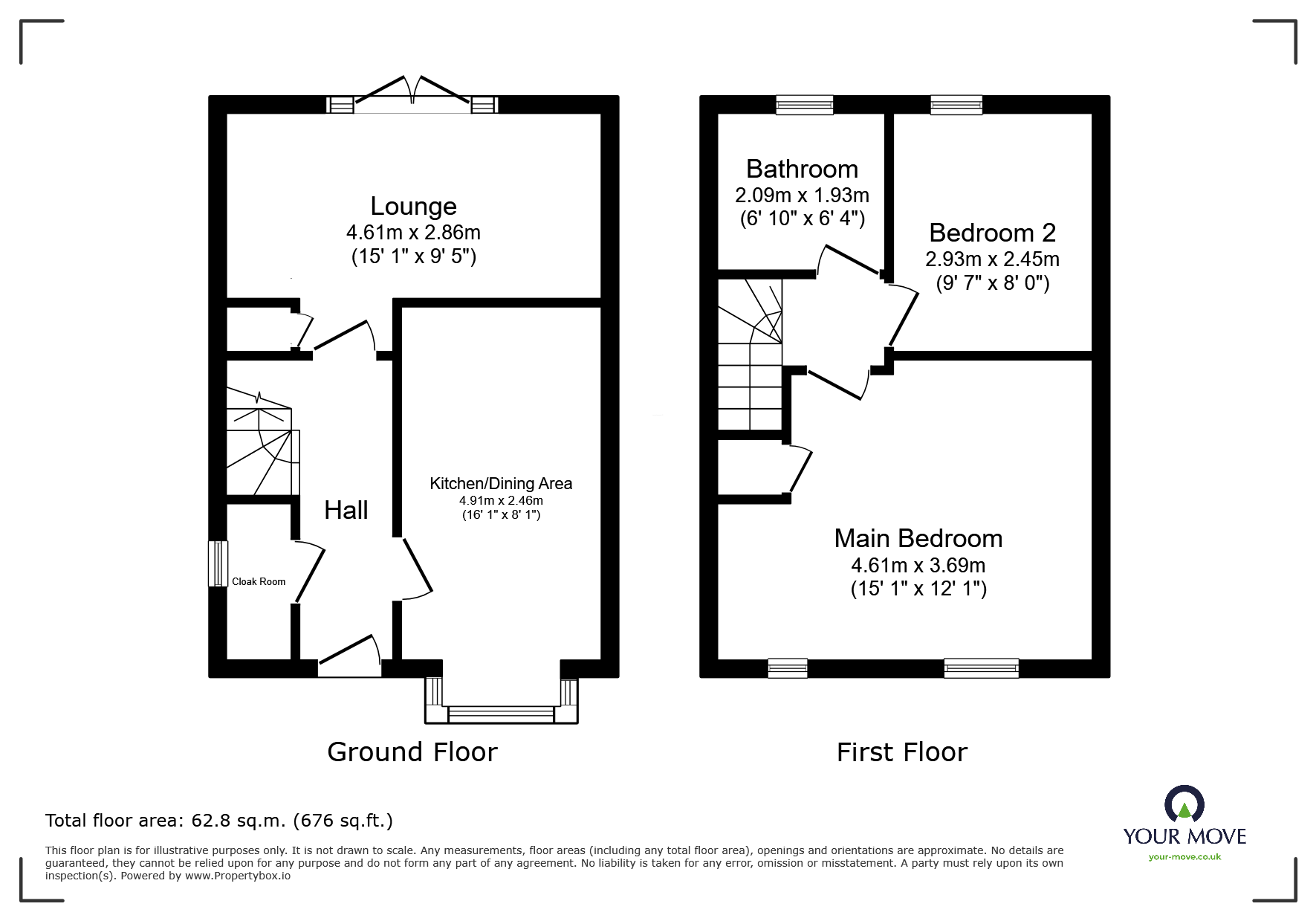 1, Hawthorn Way, Barnsley floorplan