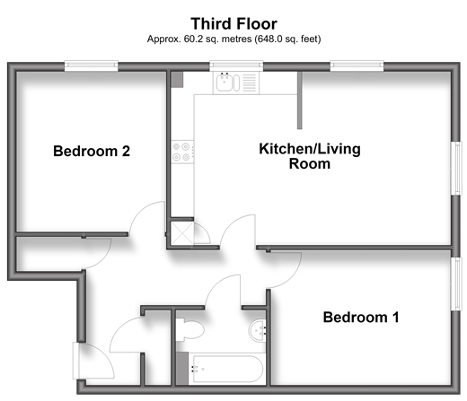 Crabapple Road, Tonbridge floorplan