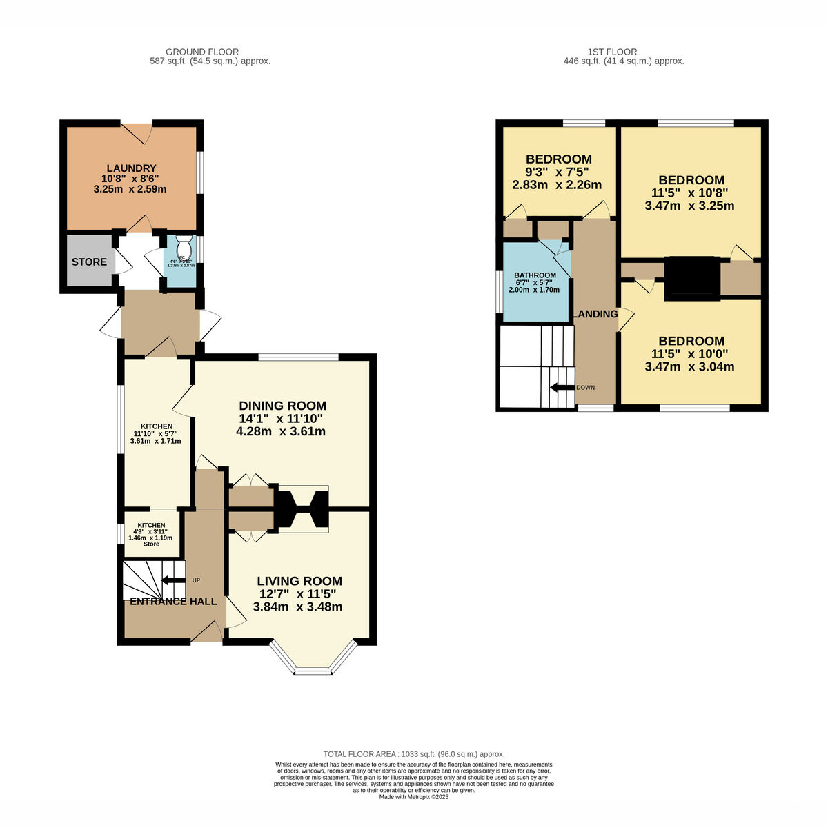 48, Moors Ley, Stevenage floorplan