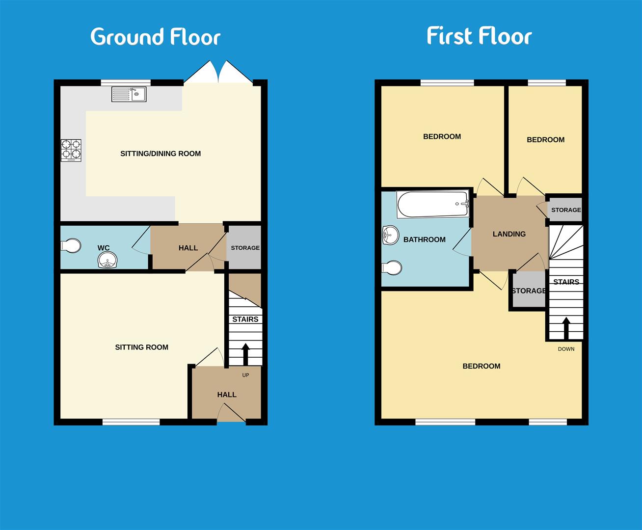 24, Treffry Grove, Liskeard floorplan