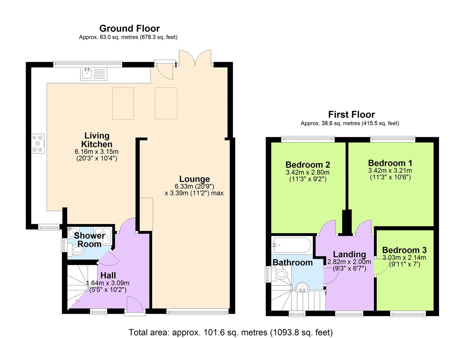 3 Bedrooms Semi-detached house for sale in Woodview, Edwalton, Nottingham NG12