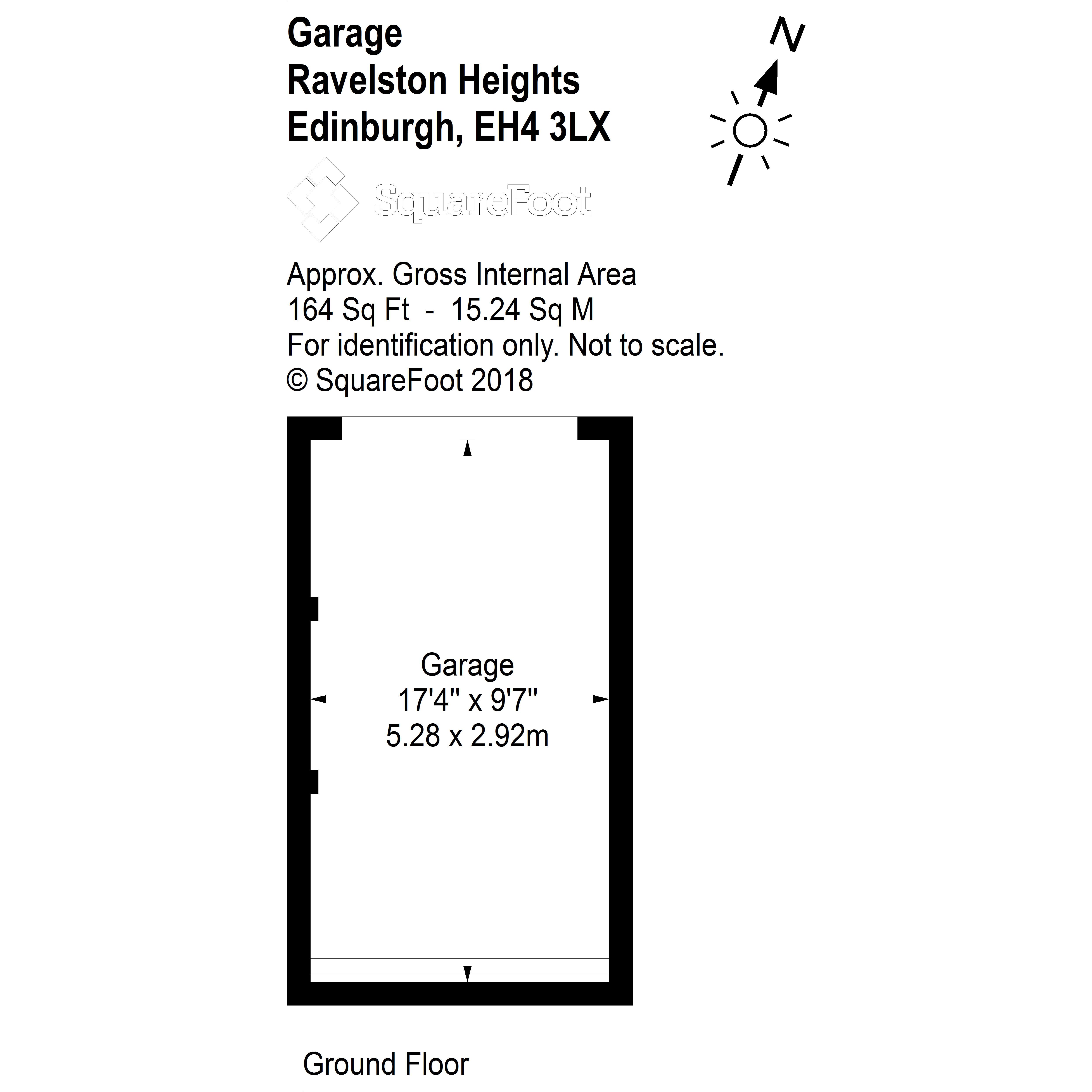 0 Bedrooms Parking/garage for sale in Garage 46, Ravelston Heights, Edinburgh EH4