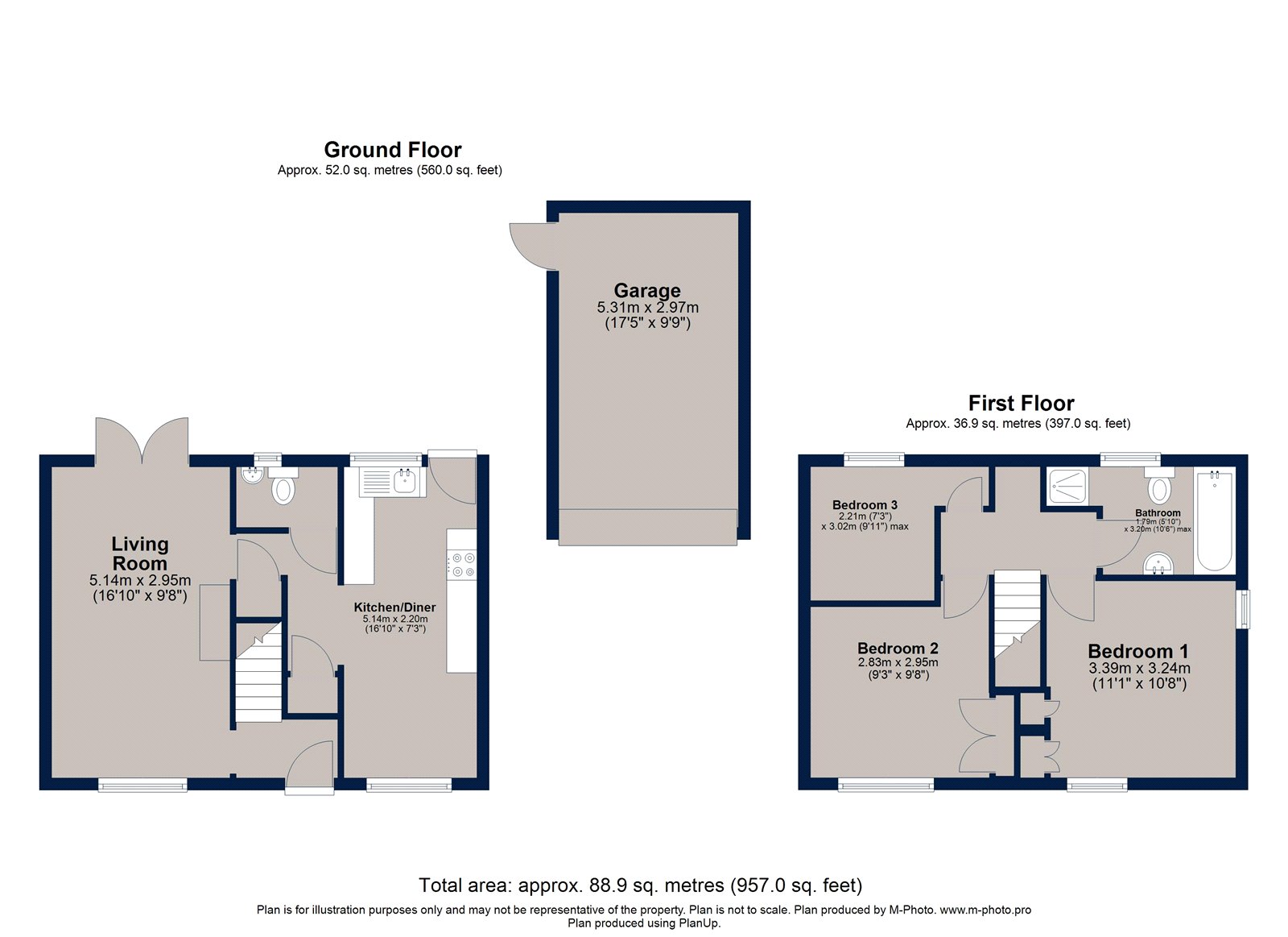 21, The Drove, Northamptonshire, PE8 floorplan