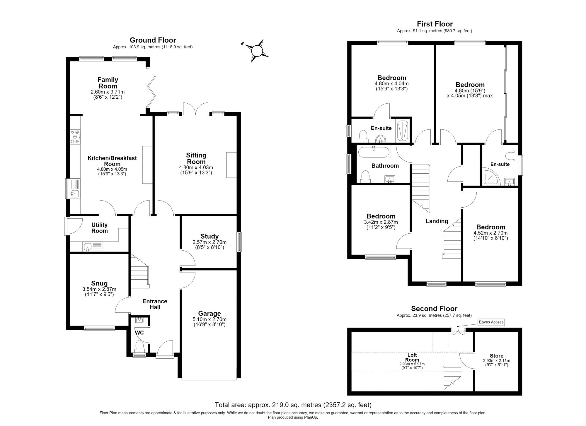 13 Barton Road, Bedford floorplan