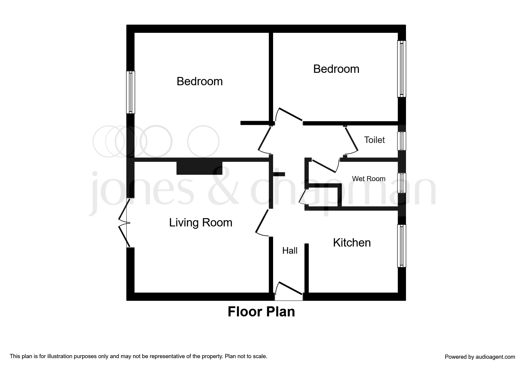 2 Bedrooms Flat for sale in Woodhey Court, Bebington, Wirral CH63