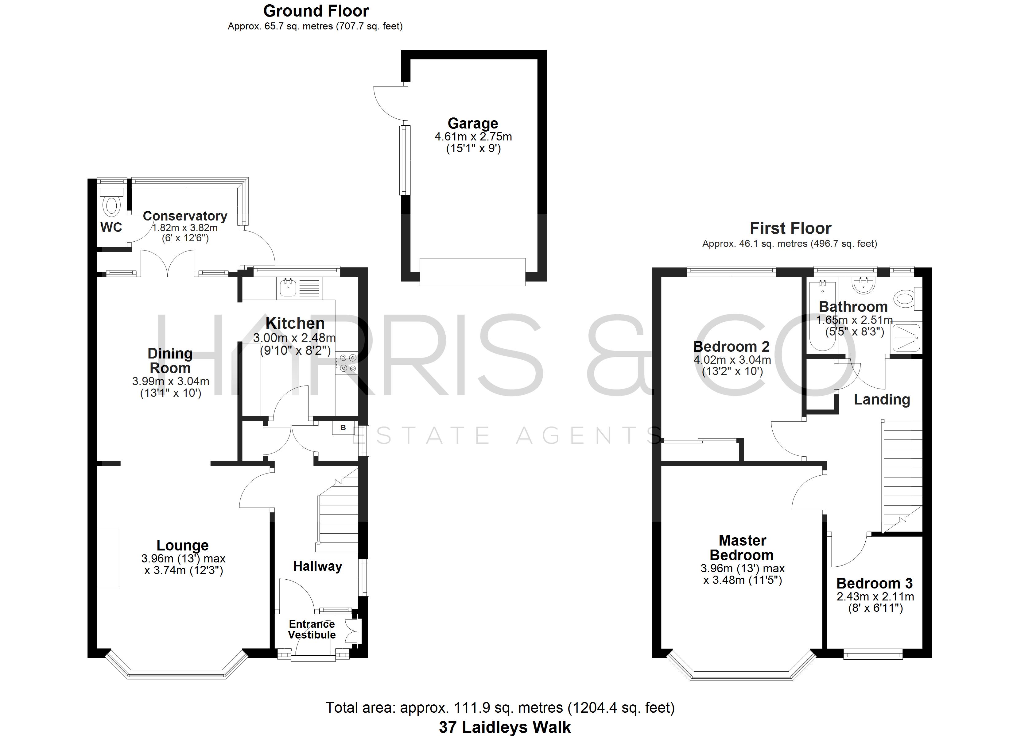 37, Laidleys Walk, Lancashire floorplan