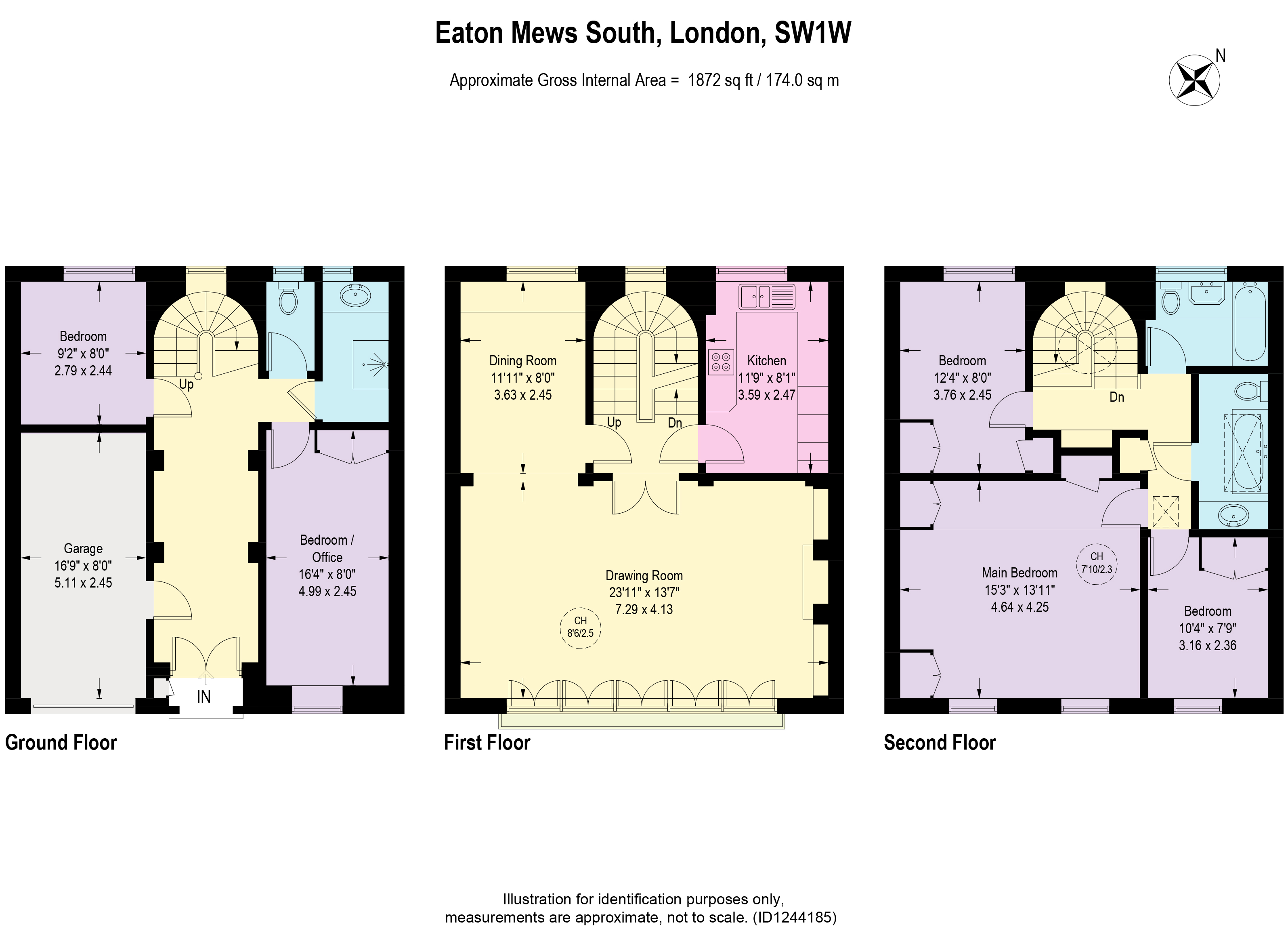 18, Eaton Mews South, London floorplan