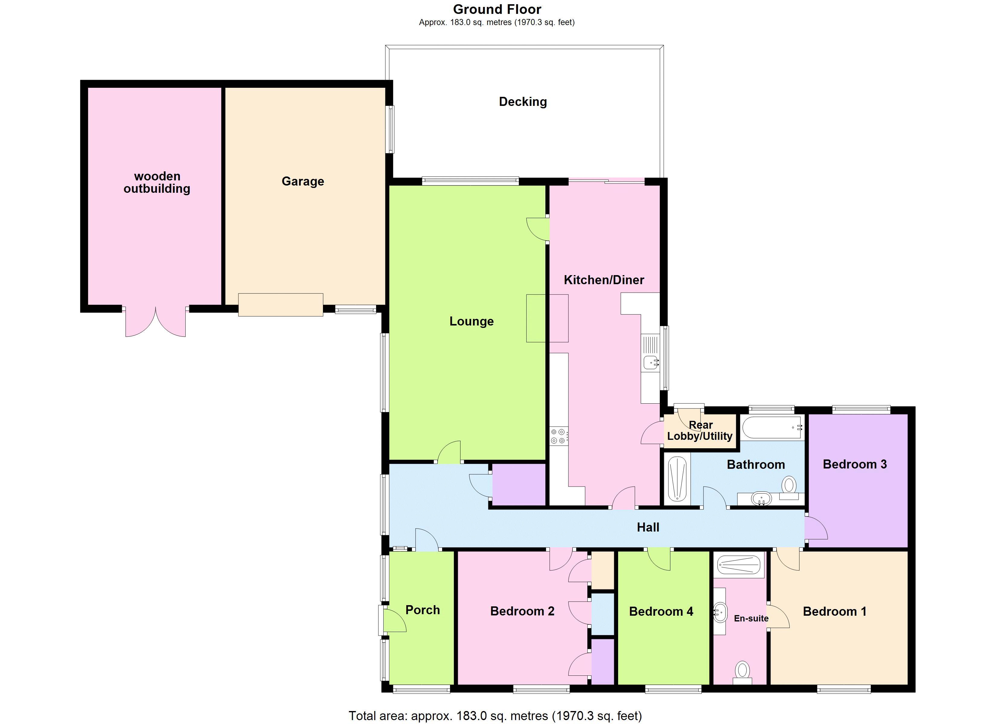 Weydale, Thurso KW14, 4 bedroom detached bungalow for sale 65475389