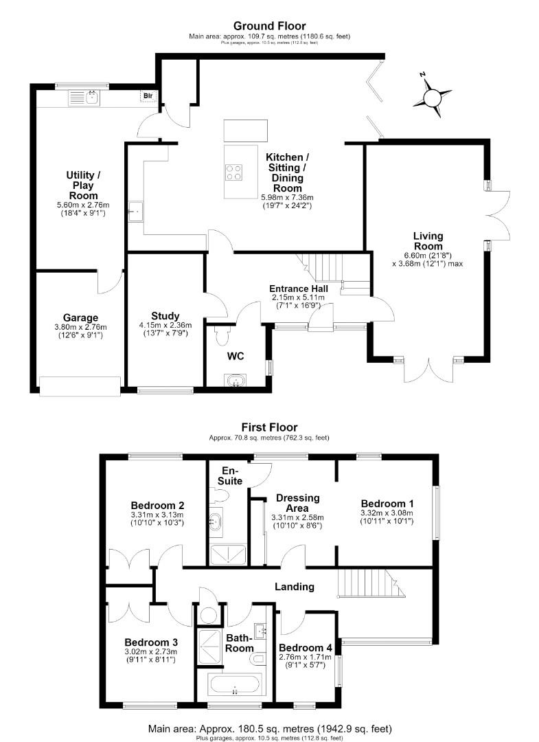 9, Lucketts Close, Histon, Cambridge floorplan