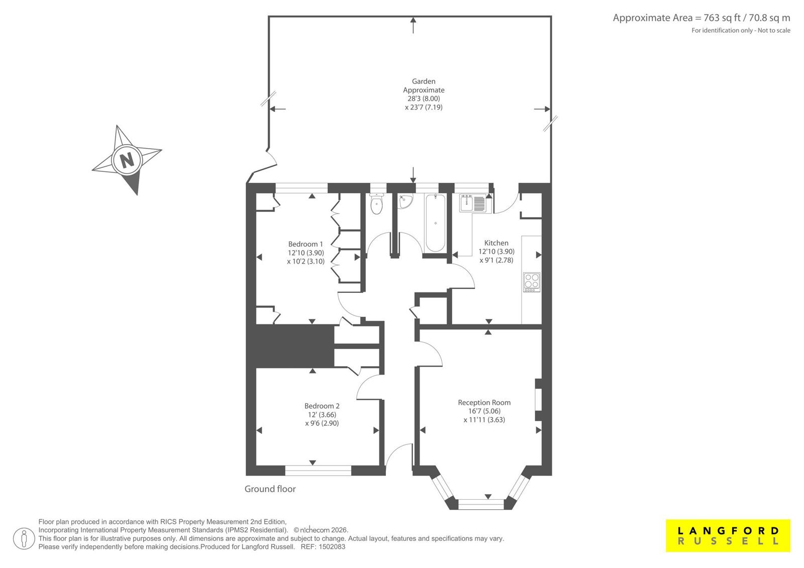 31, Princes Close, Sidcup floorplan