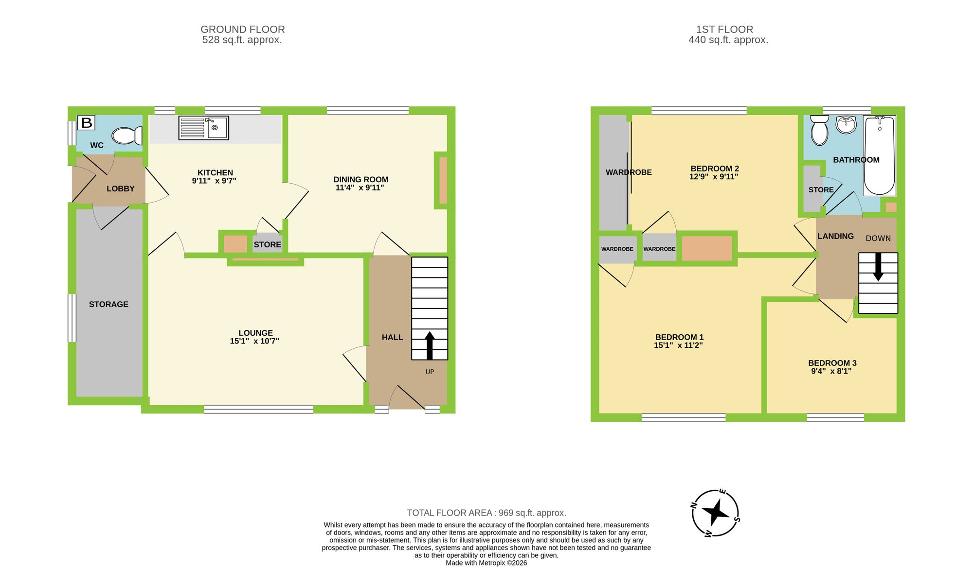 40 St. Illtyds Road, Pontypridd floorplan