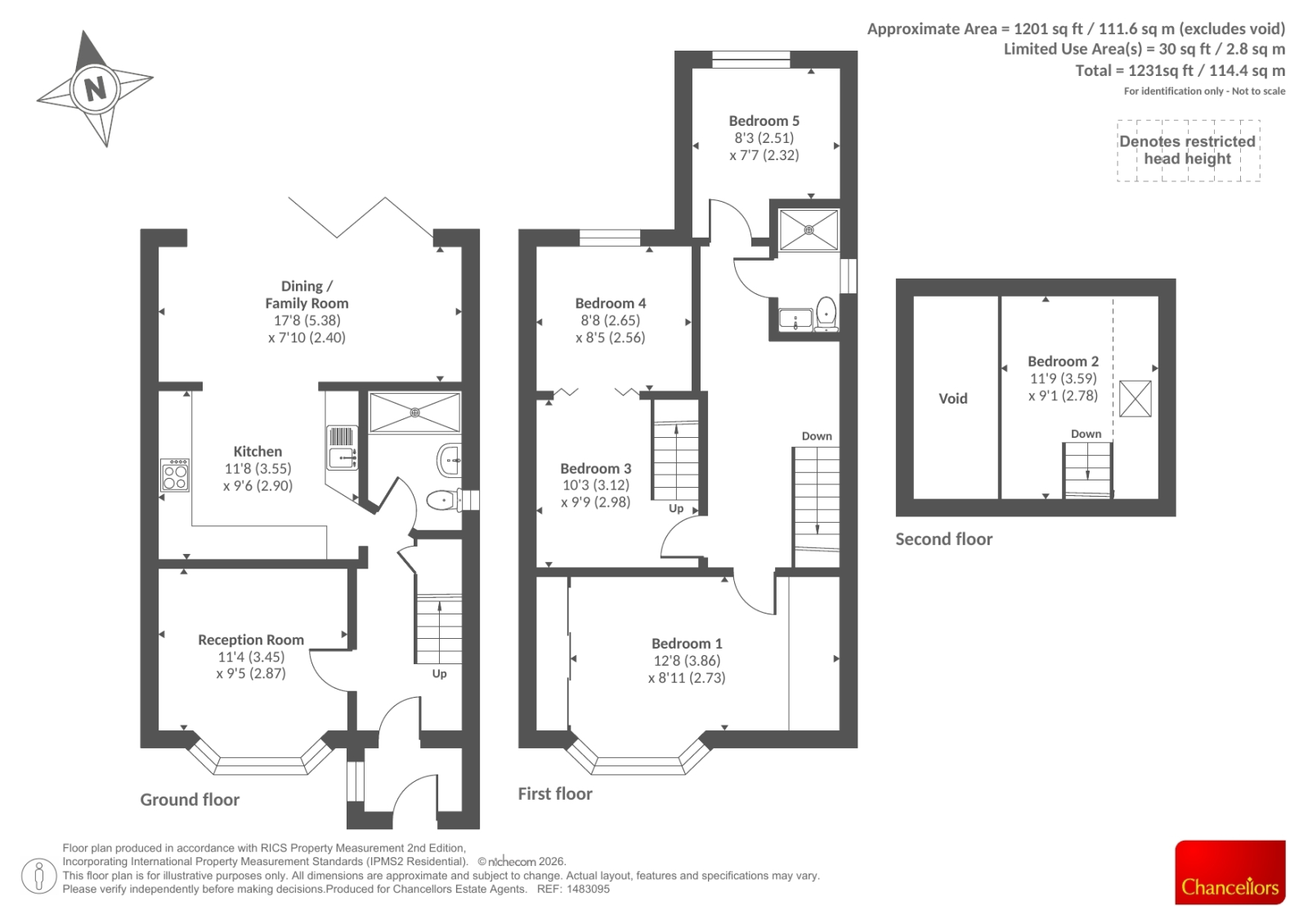 86, Godstow Road, Oxford floorplan