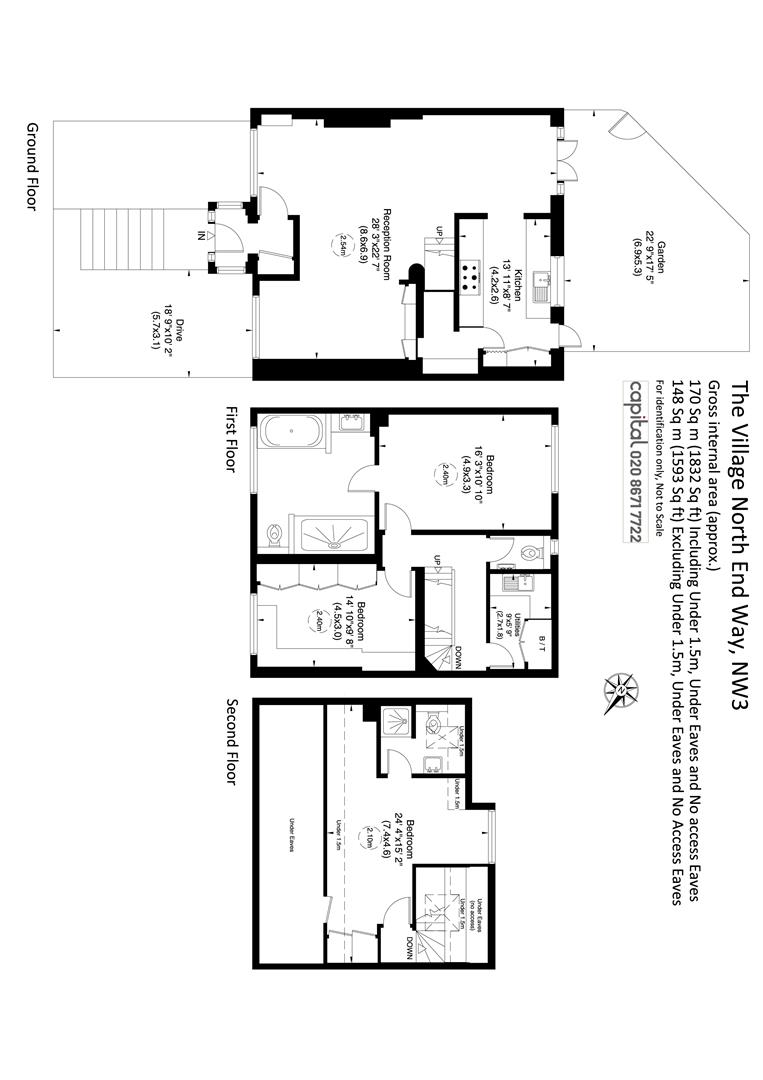 North End Way, Hampstead floorplan
