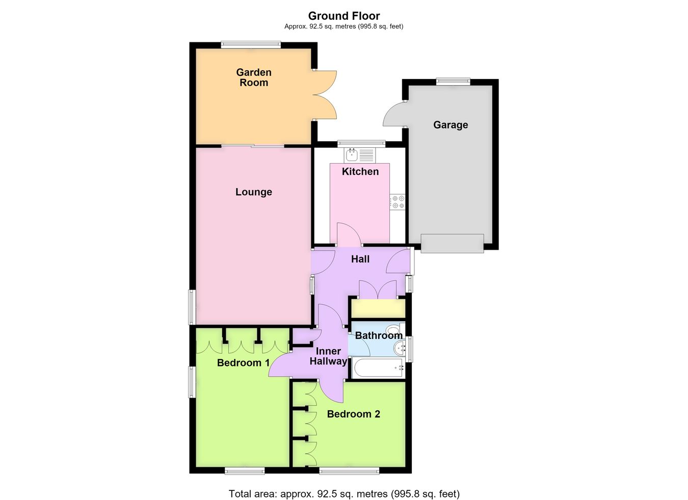 4, Harewood Close, Boston floorplan