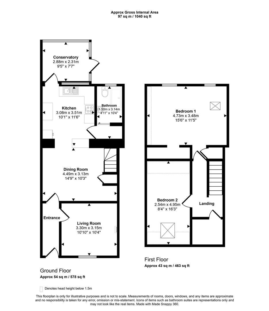 15, Mansel Street, Pembroke floorplan