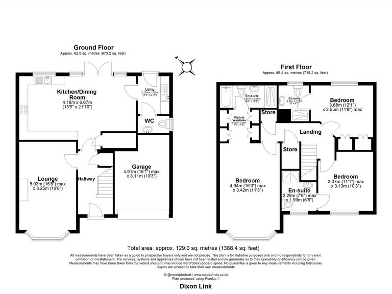 16, Dixon Link, Basildon floorplan