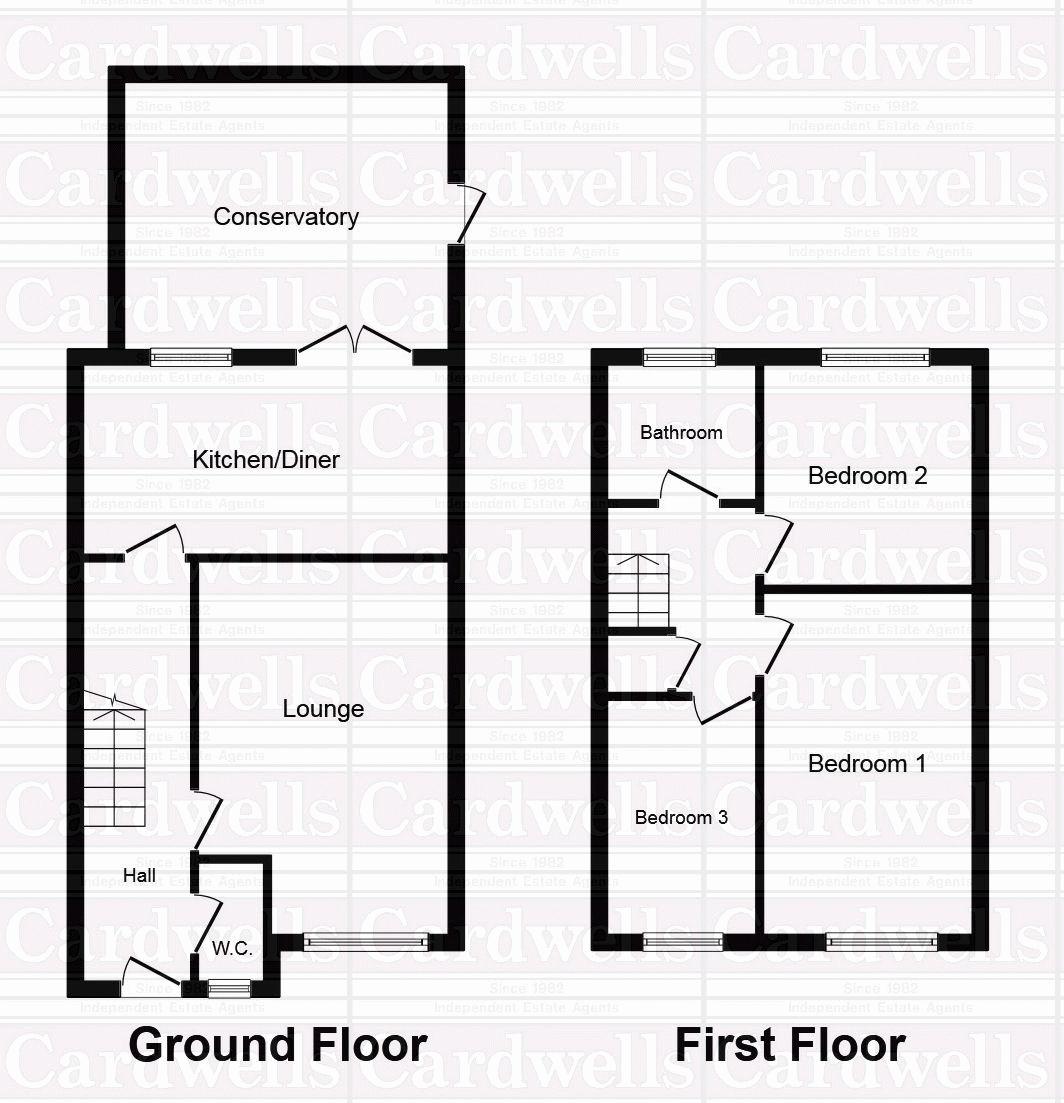 15, Greengate Close, Bury floorplan
