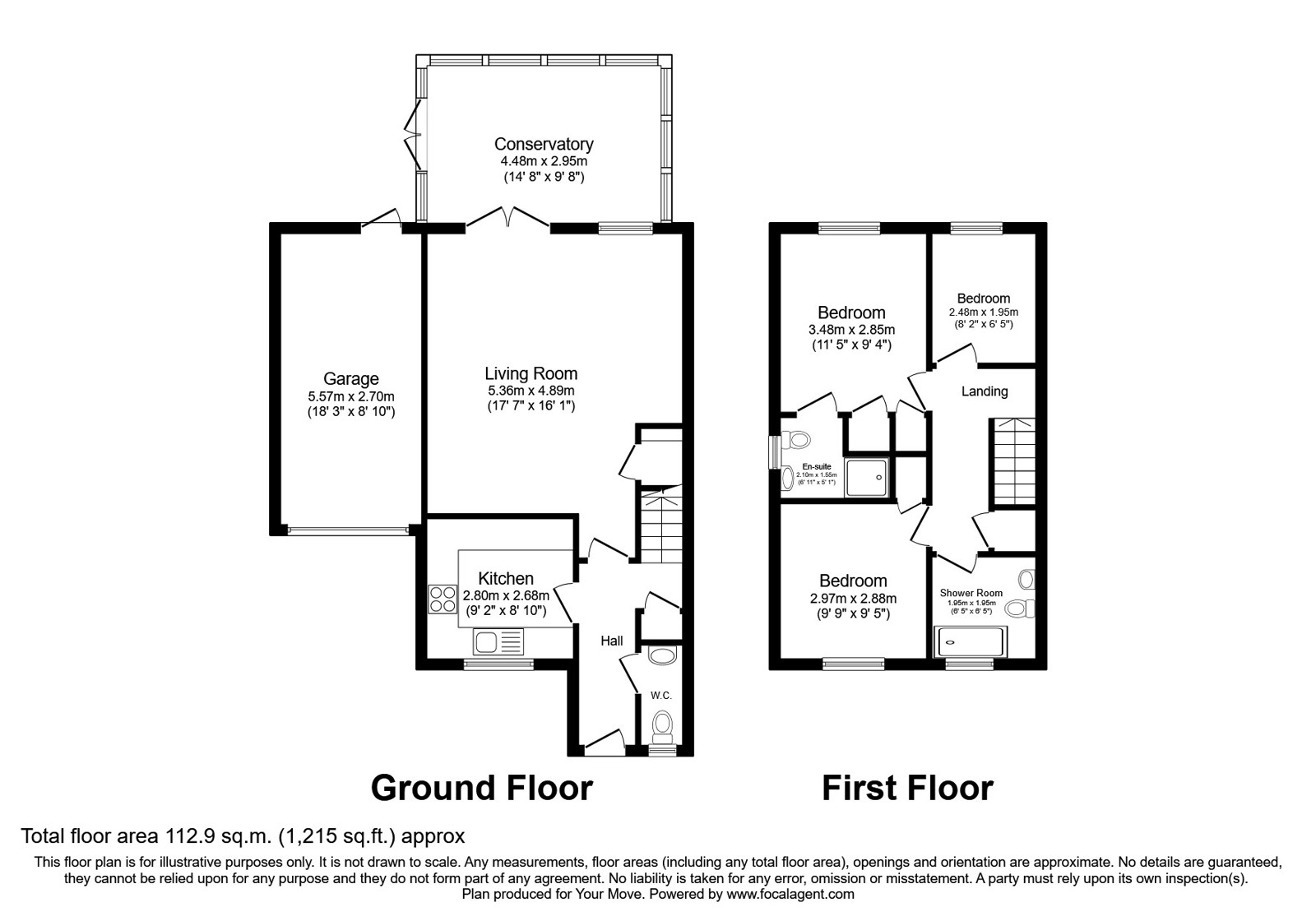 Bishopswood, Ashford floorplan