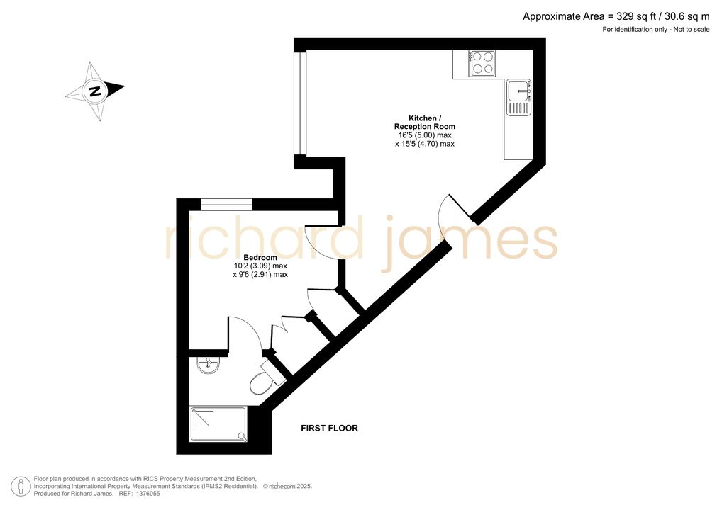 17, Avebury House, Bentham Close floorplan