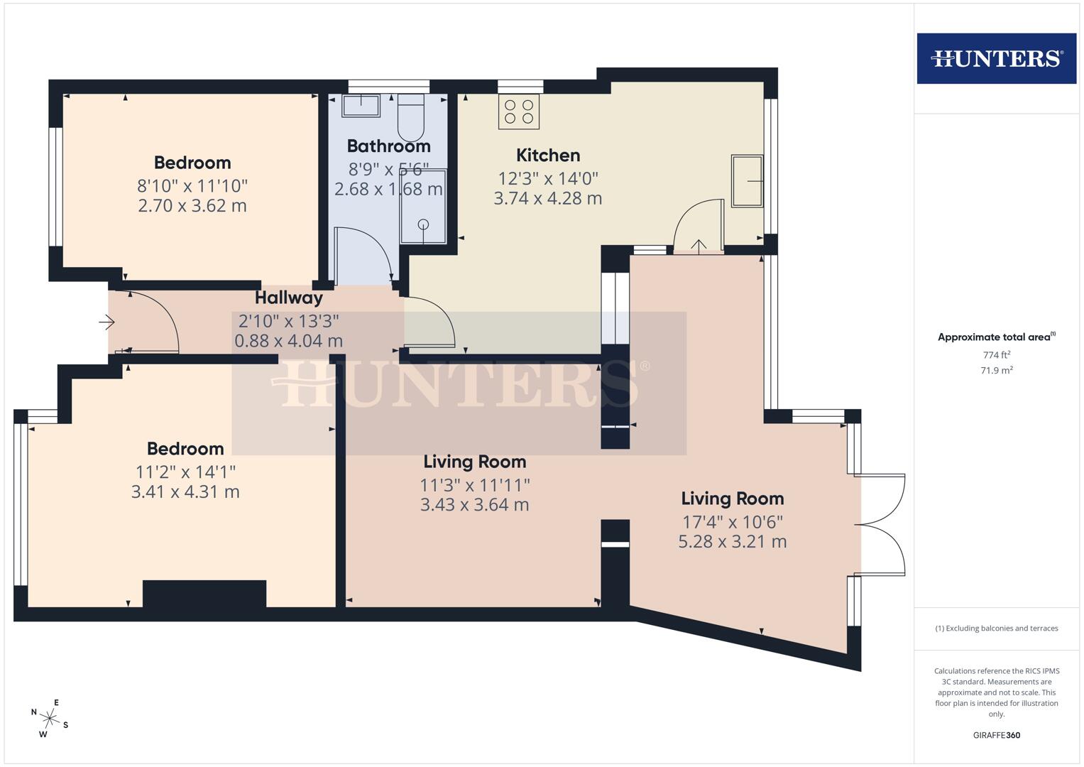 22, Bempton Gardens, Bridlington floorplan