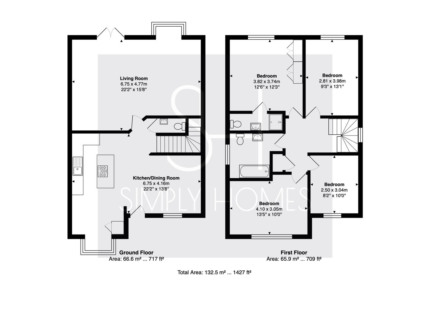 2, Walnut Walk, Hertford floorplan