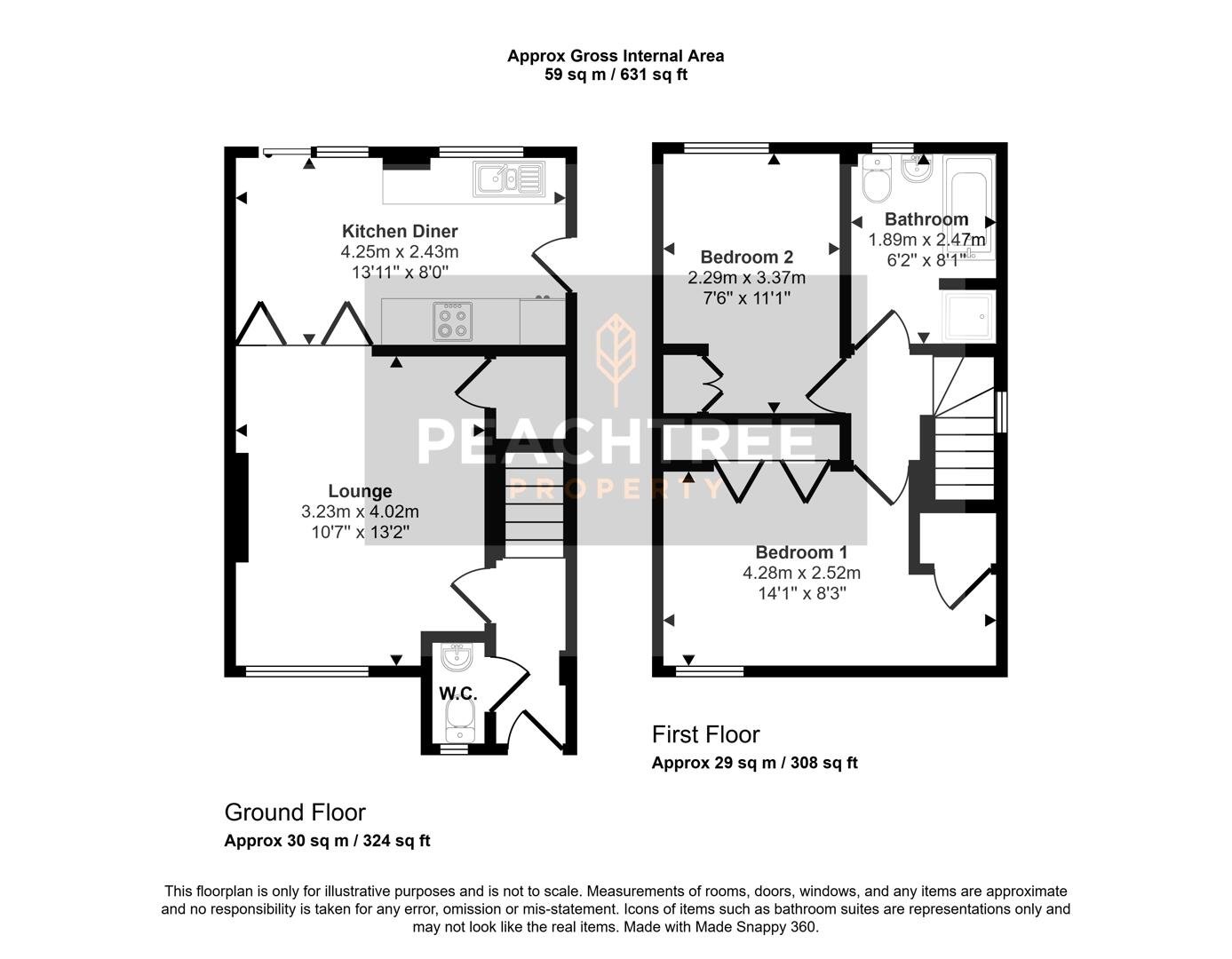 9, Tianavaig, Erskine floorplan