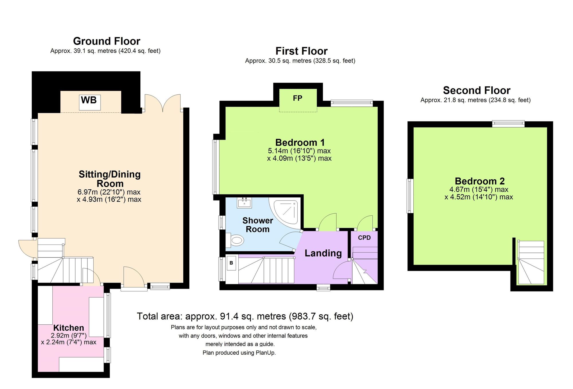 30 Church Square, Rye floorplan