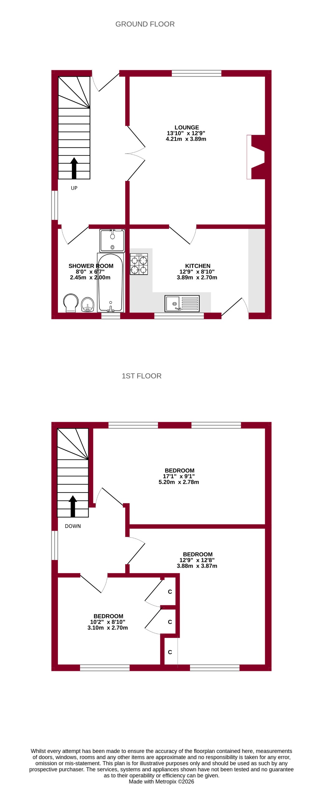 1, St Dennis Terrace, Dundee floorplan