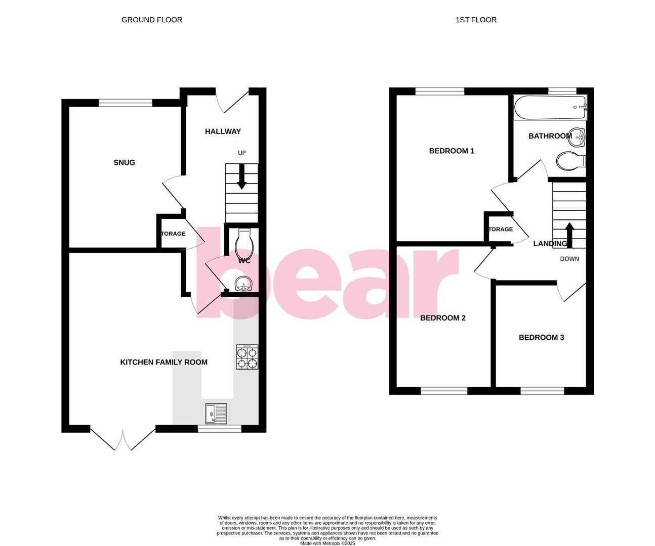 1c, Foxmeadows, Benfleet floorplan