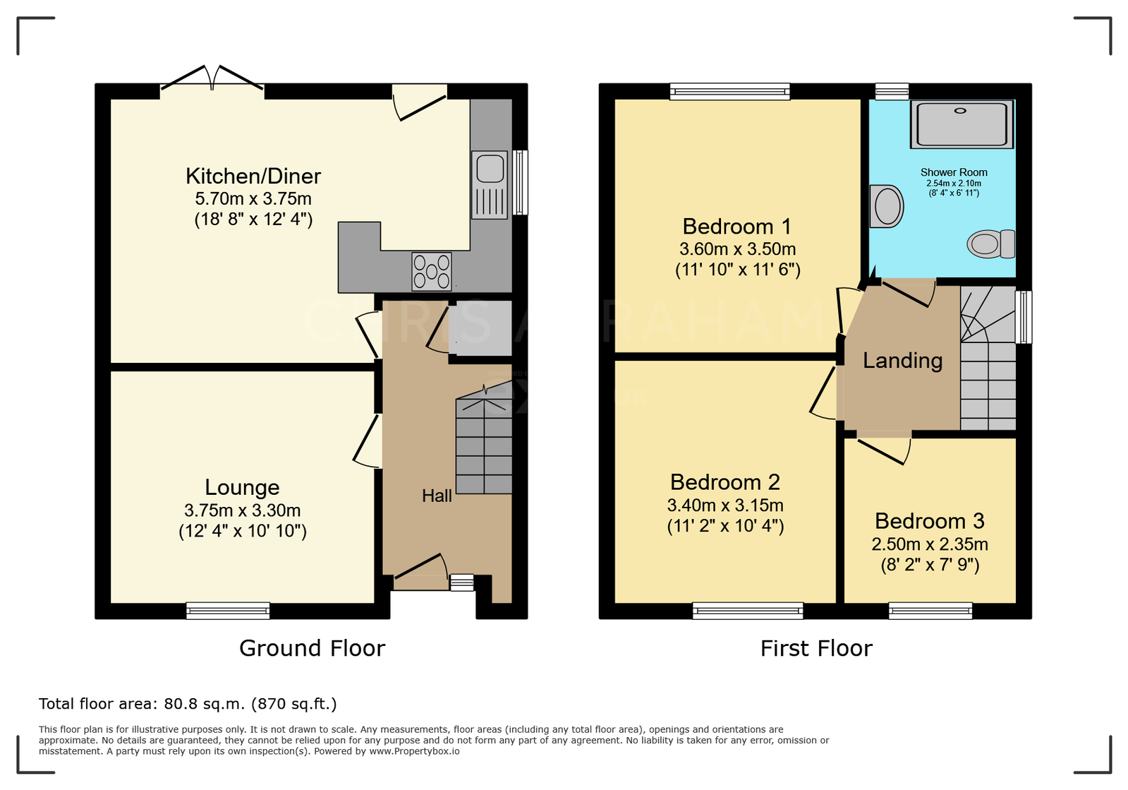 14, Sandown Road, Port Talbot floorplan
