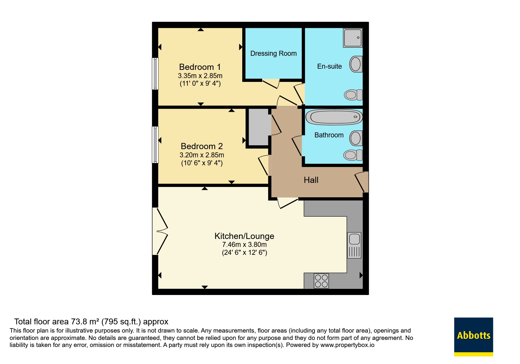 26 Flitch End,, St. Johns Avenue, Essex floorplan