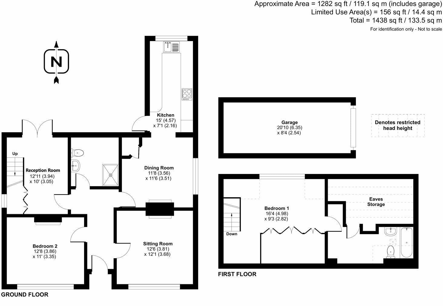 Glencoe,, Lower Street, Romsey floorplan