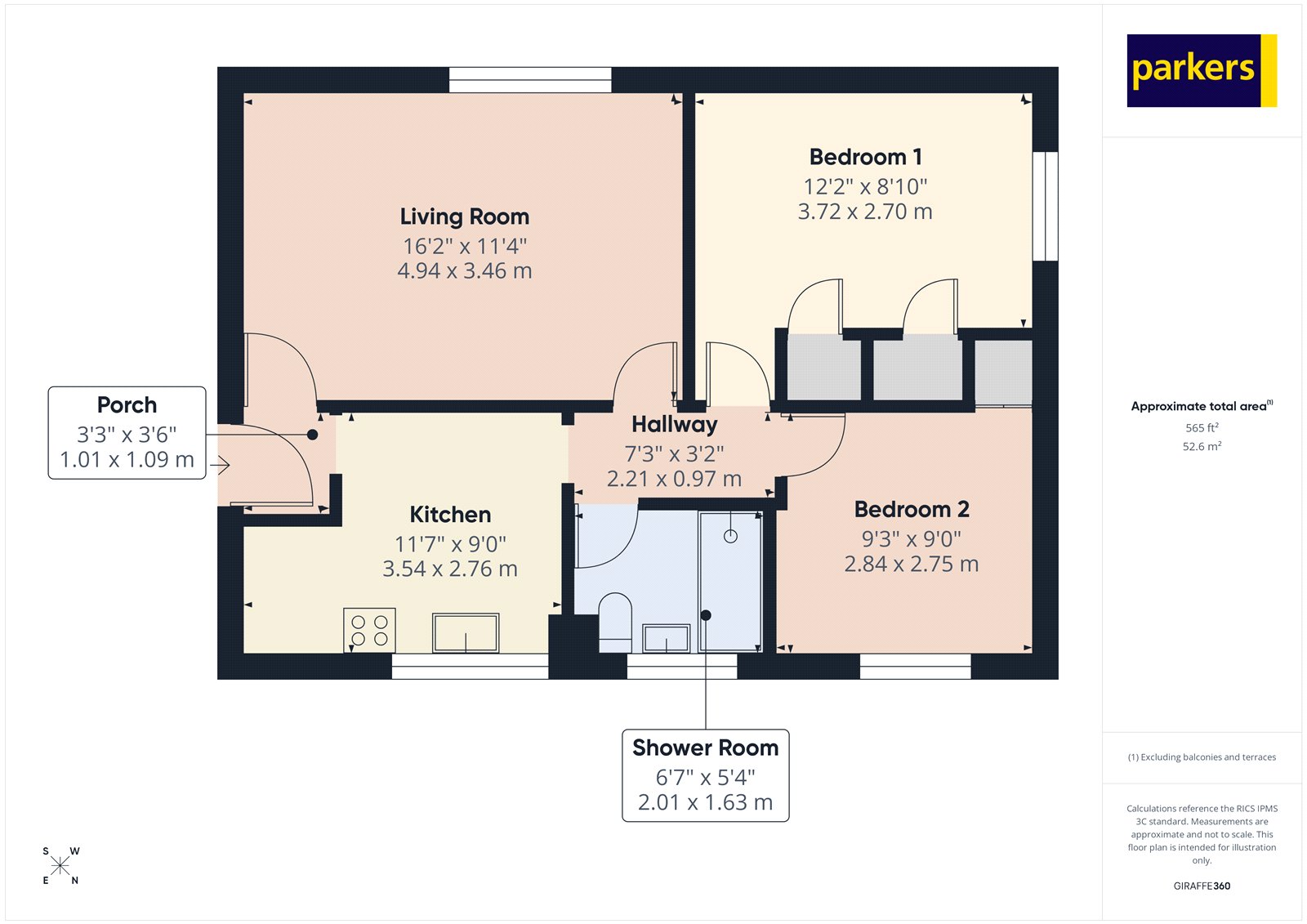 Tunworth Court, Hampshire floorplan