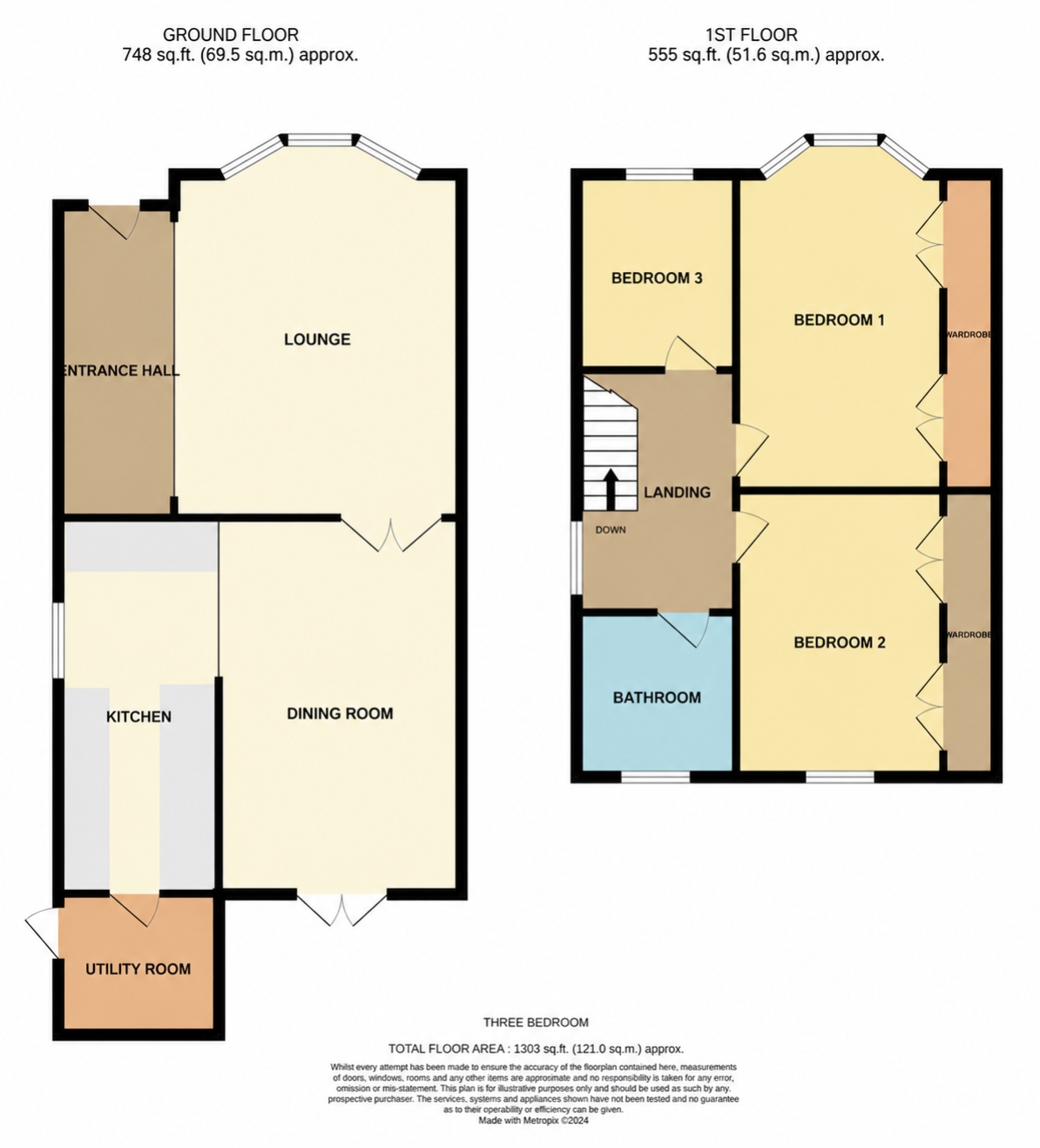 55, Hayden Avenue, Wellingborough floorplan